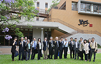 Representatives from CUHK and Nanjing University attended the Joint Research Seminar on Green Campus Development held in Taiwan Central University